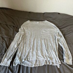 Light gray long sleeve